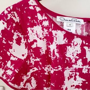 Oscar de la Renta Dress - Pink - Size 4 - like new condition. Only worn once